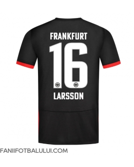 Eintracht Frankfurt Hugo Larsson #16 Tricou Fotbal Replică 2024-25 Barbati Deplasare
